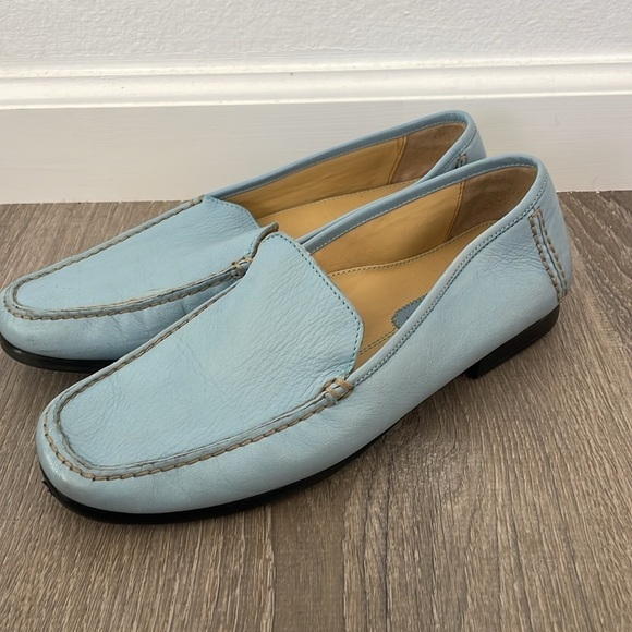 Light Blue Loafers - Picture 4 of 6